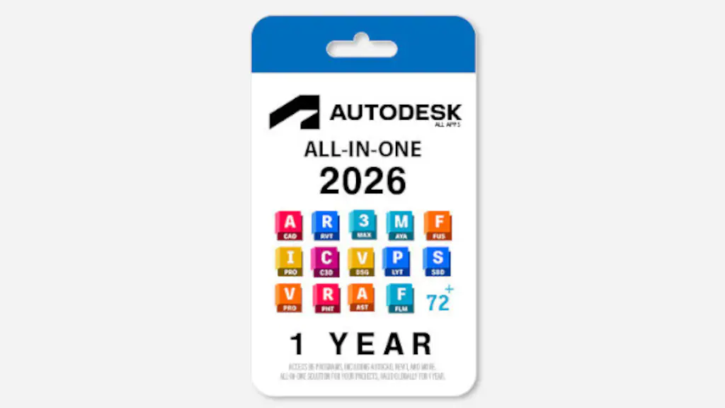Autodesk subscription 1 year